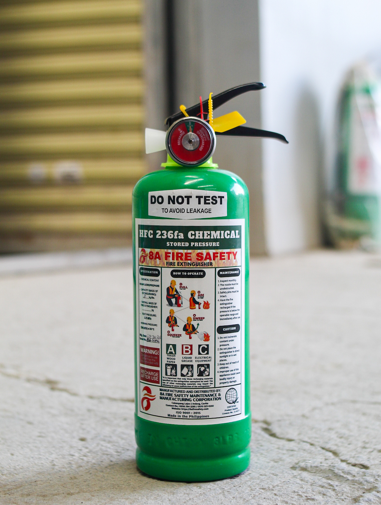 HFC-236fa Fire Extinguisher 5lb